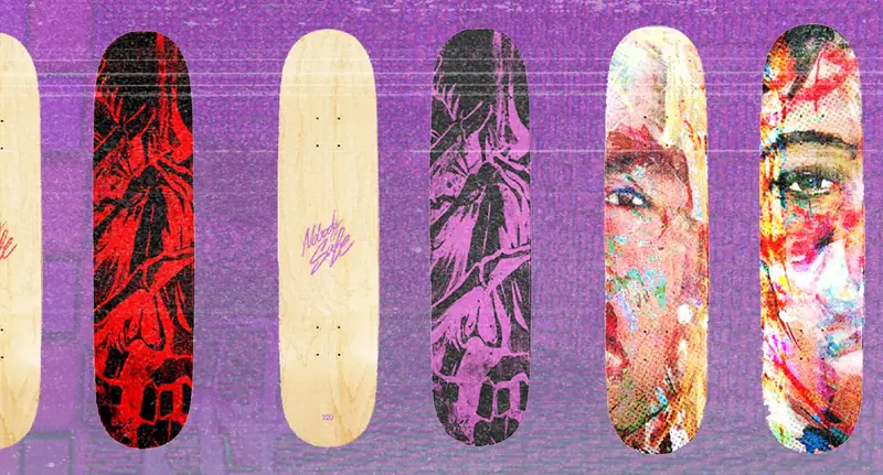 NBA YoungBoy × Rich the Kid, Skate decks
